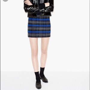 The Kooples Wool Mini Skirt